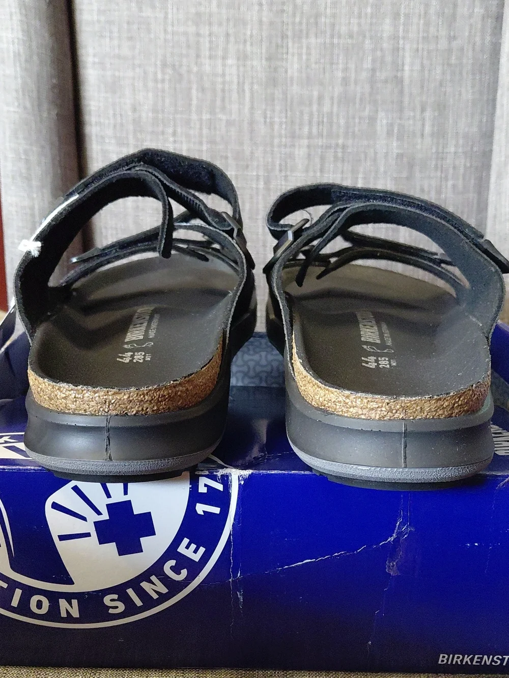 Birkenstock Men's Black Two-Strap Atacama Futura Sandal SIZE 11